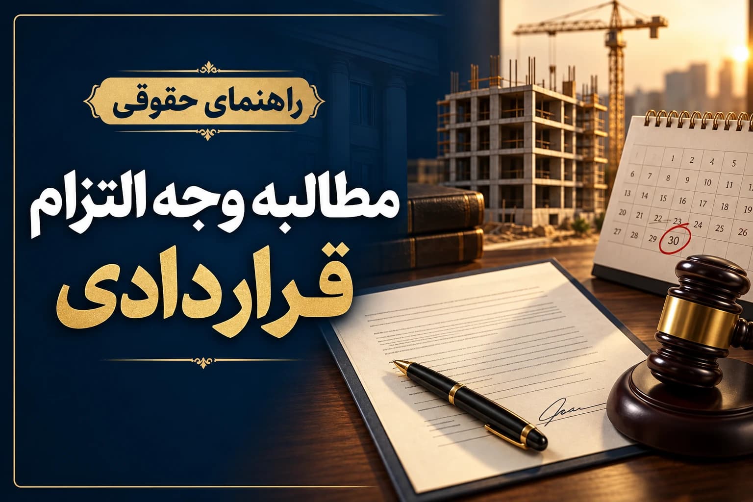 مطالبه وجه التزام ناشی از تخلف از قرارداد