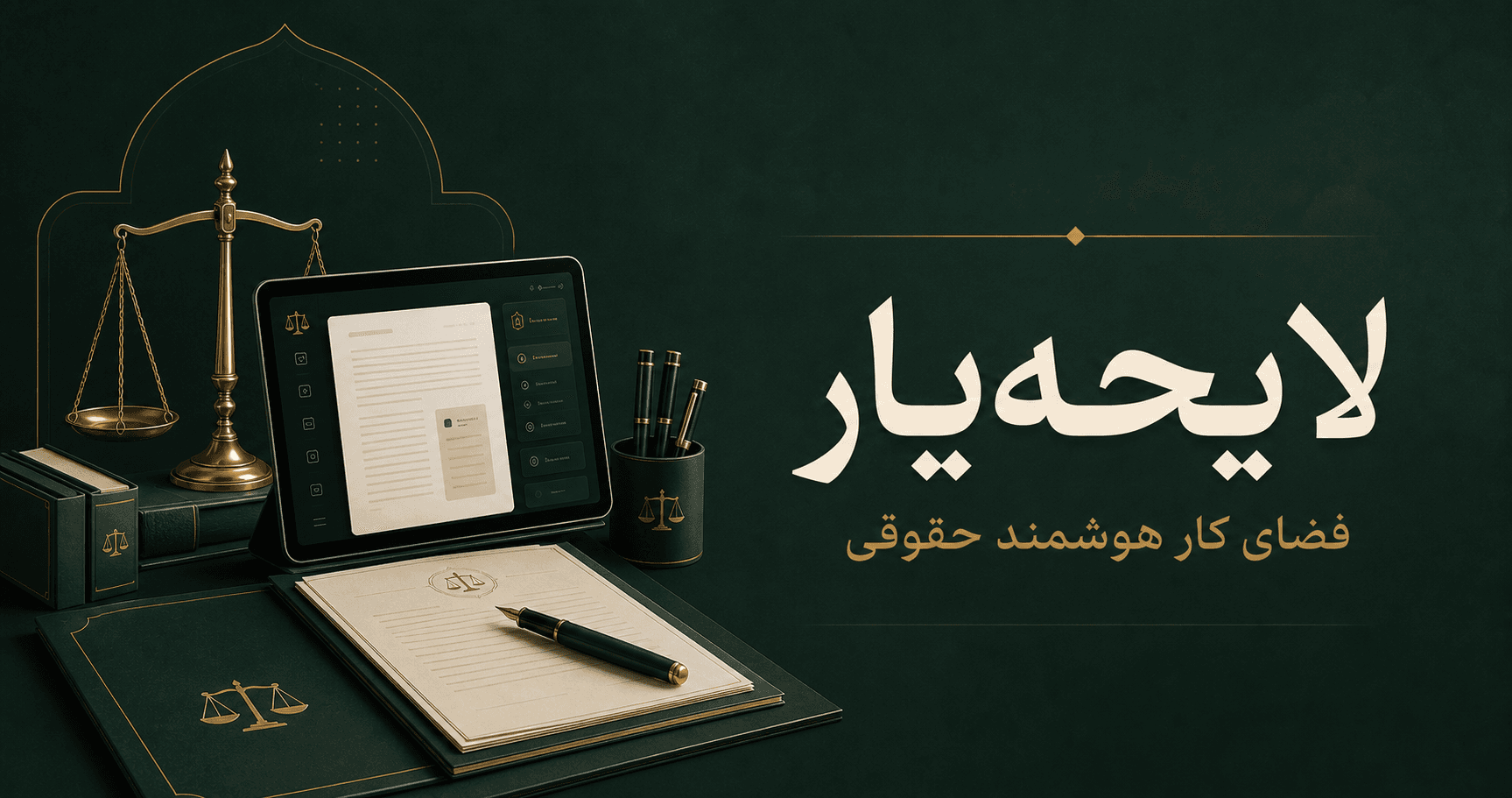 محیط هوشمند لایحه‌یار برای نگارش لایحه و مدیریت اسناد حقوقی