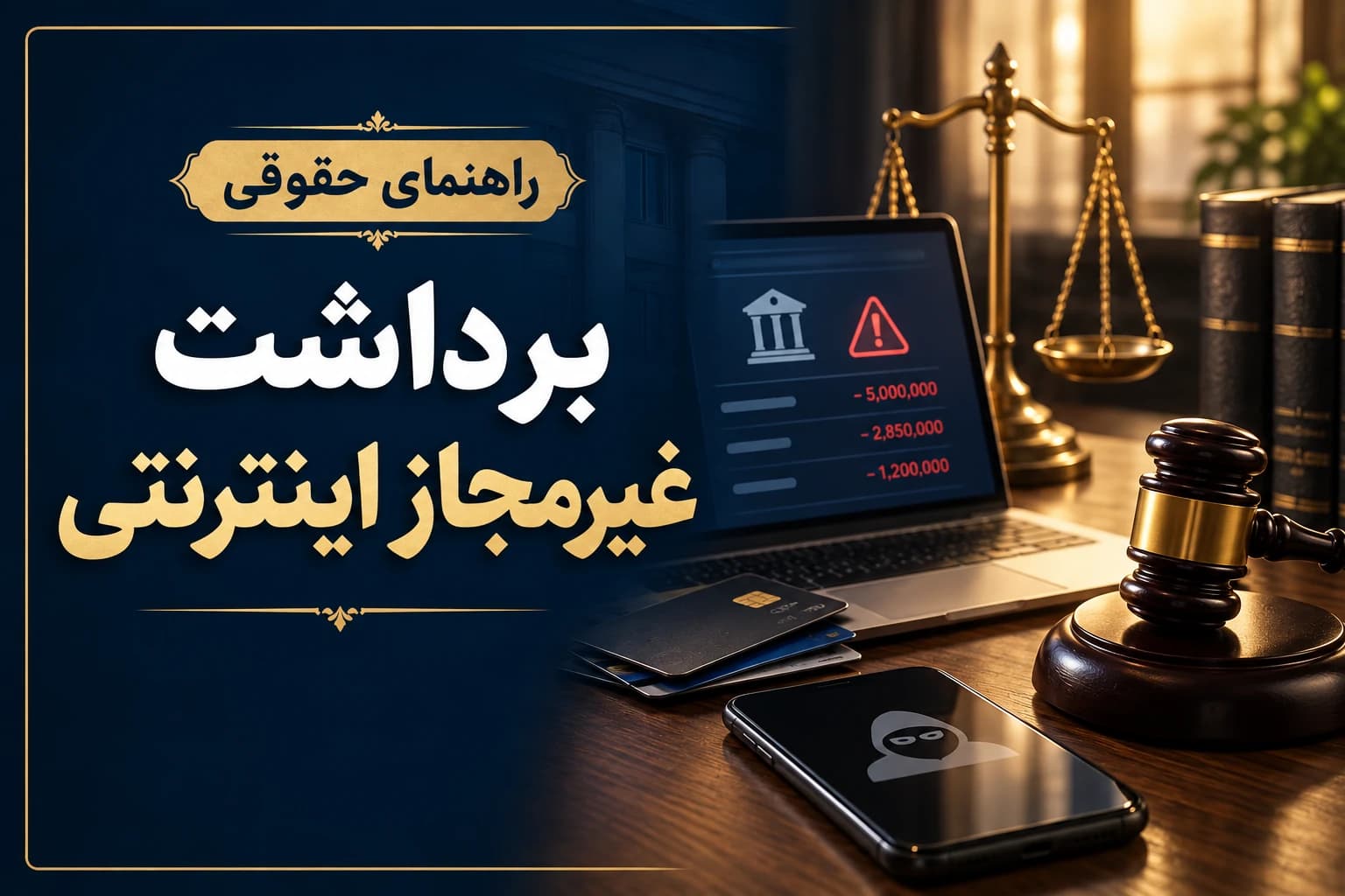 اقدامات فوری پس از برداشت غیرمجاز از حساب بانکی