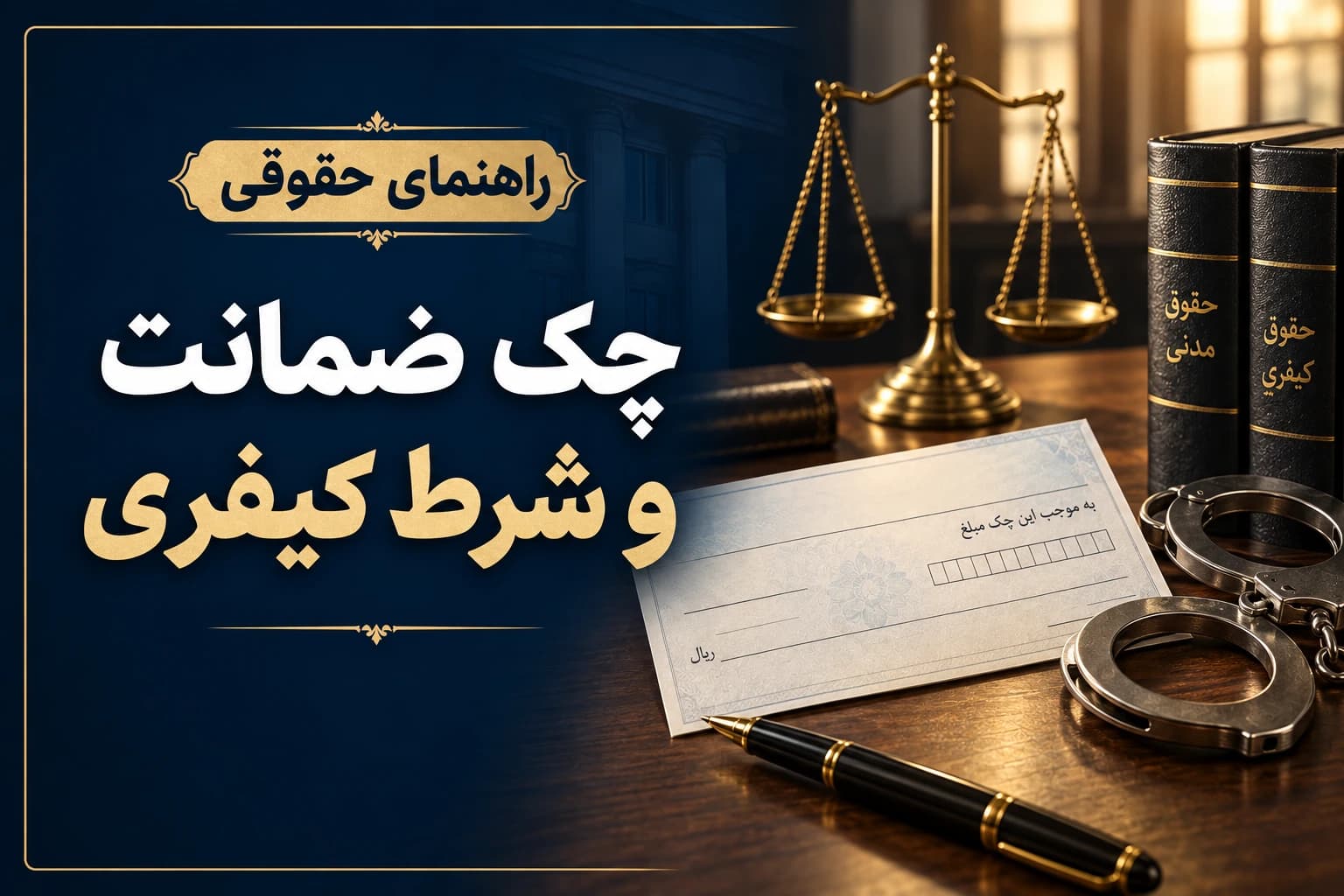 بررسی چک ضمانت و تفاوت آثار حقوقی و کیفری آن
