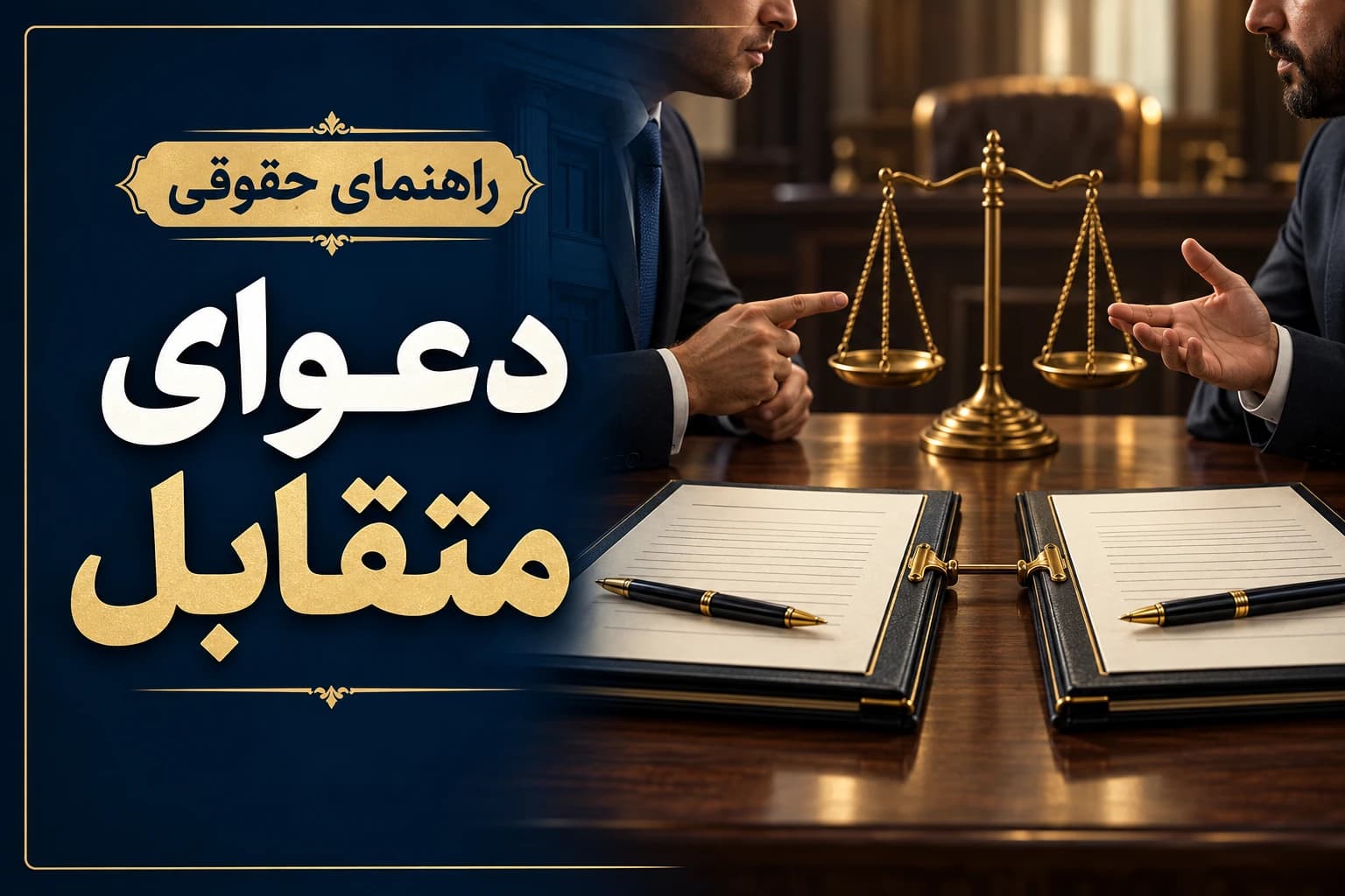 دعوای متقابل و ارتباط آن با دعوای اصلی در دادگاه