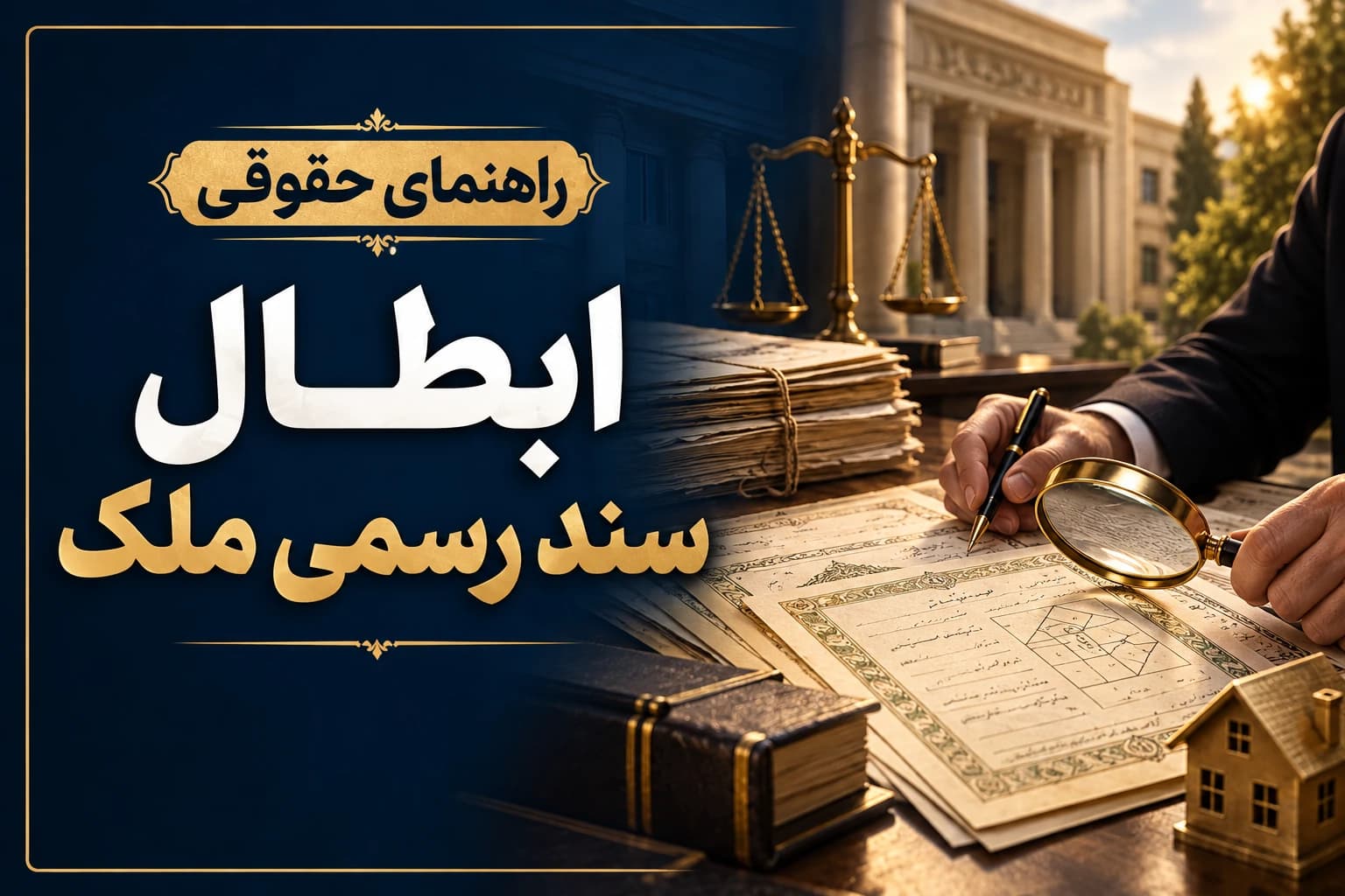 دعوی ابطال سند رسمی ملک و بررسی سابقه ثبتی