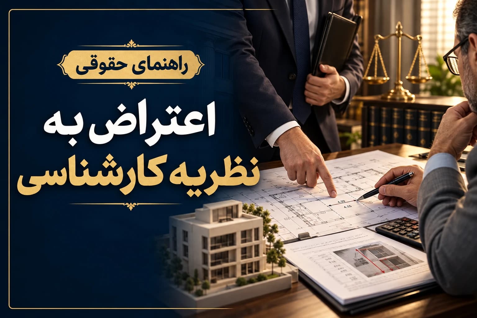 اعتراض مستند به نظریه کارشناسی و درخواست بررسی تکمیلی