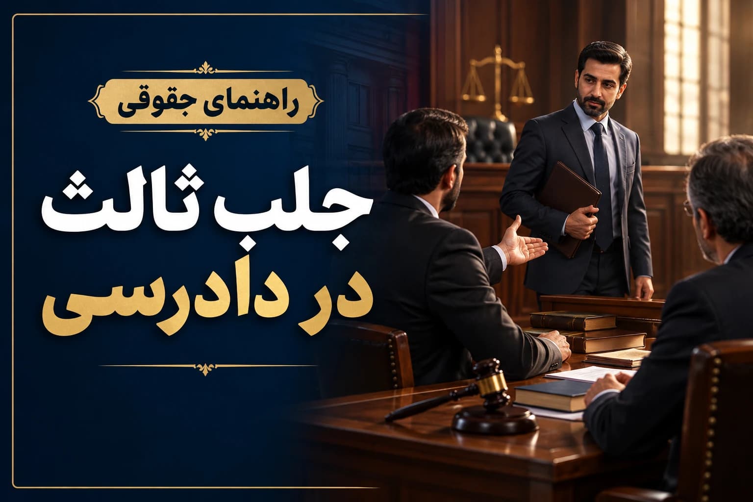 جلب ثالث در دادرسی مدنی و نقش شخص ثالث در پرونده